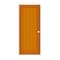 Codel Doors 36" x 80" x 1-3/8" Fir 1-Panel Interior Shaker 7-1/4" RH Prehung Door with Brushed Chrome Hinges 3068fir8401RH26D714 - alternate 1
